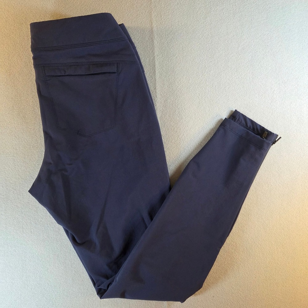 Kuhl Transcendr Navy Blue Hiking Pants Skinny Ankle Zip Size 2 Reg‎ Gorpcore
